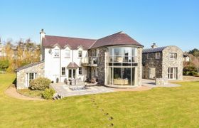 Mansion by the Connemara coast