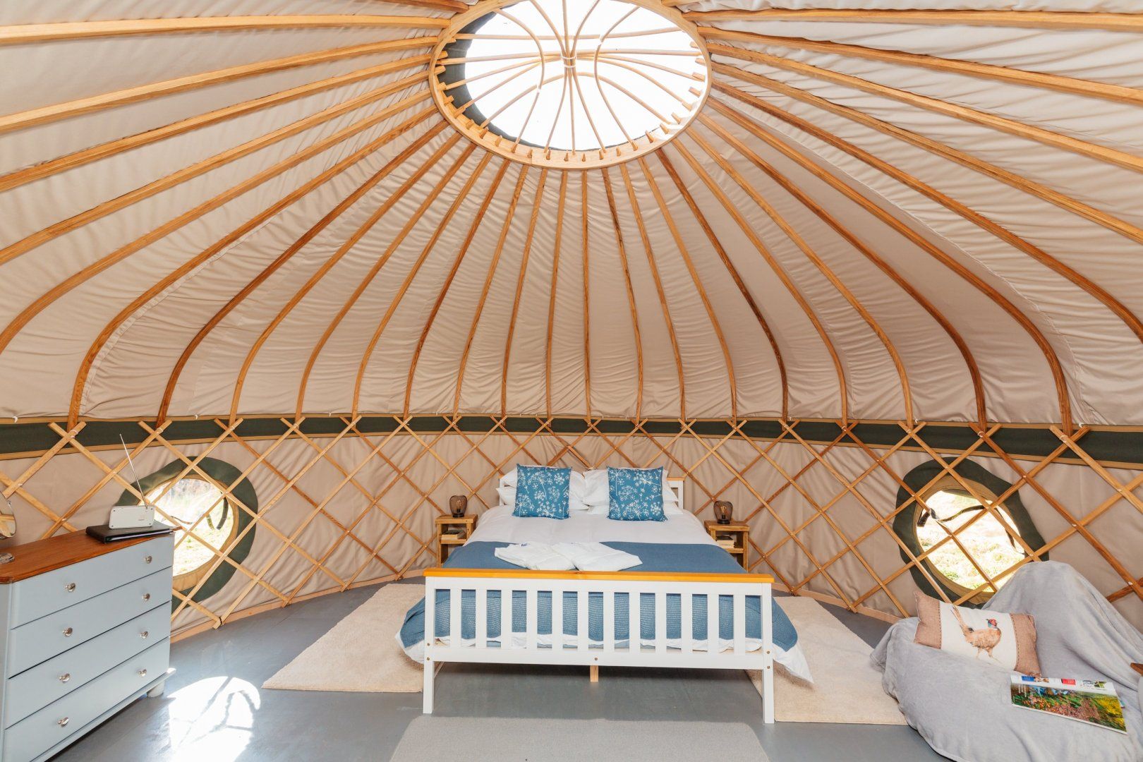 Orchard Yurt, Allerford photo 2