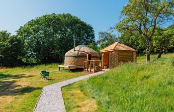 Orchard Yurt, Allerford