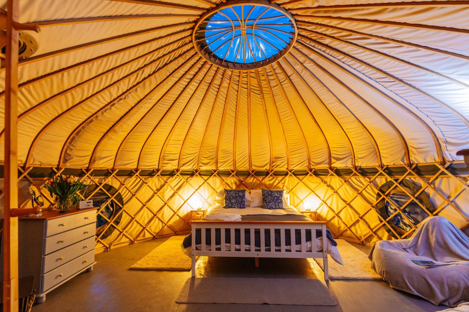 Orchard Yurt, Allerford photo 5