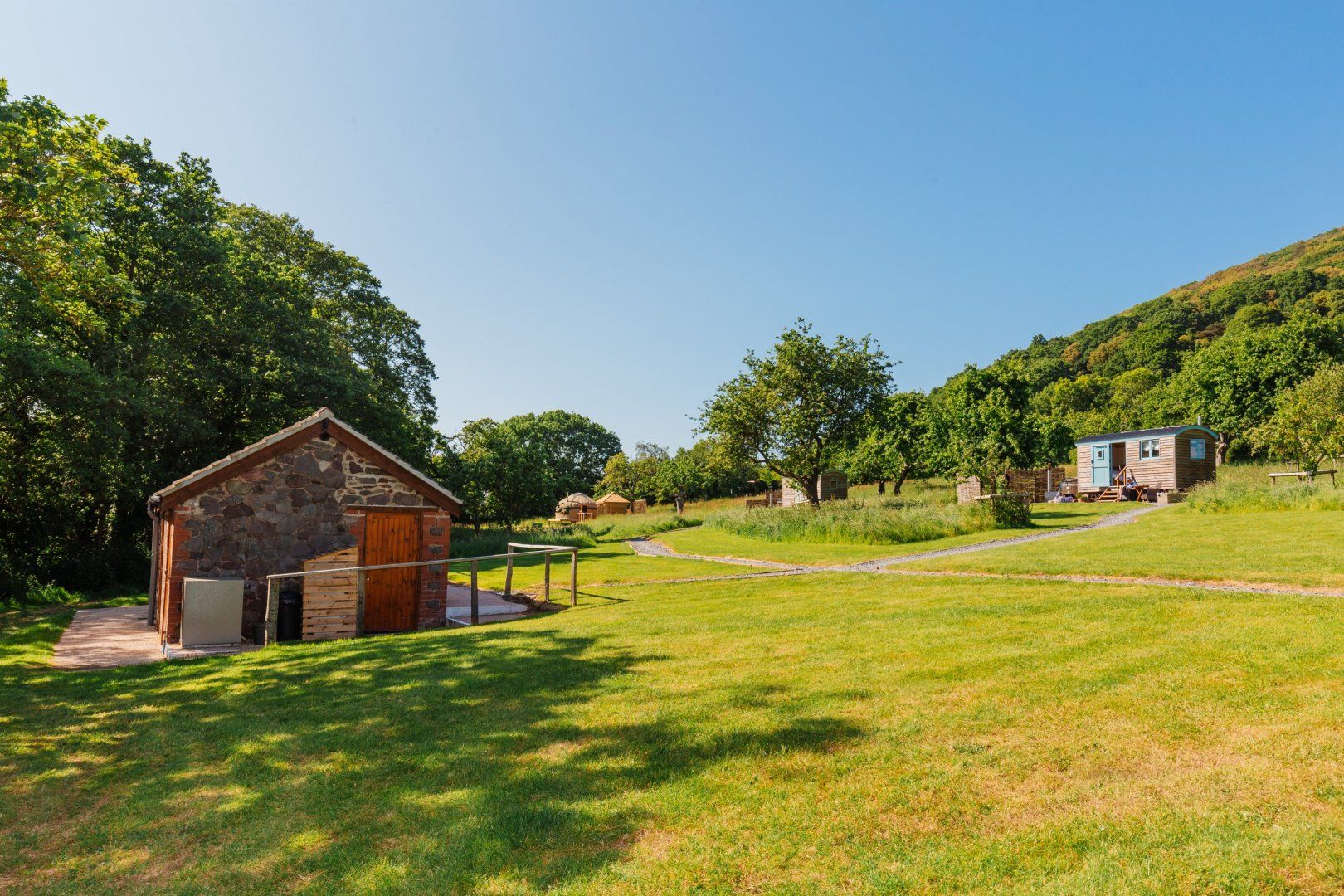 Orchard Yurt, Allerford photo 7