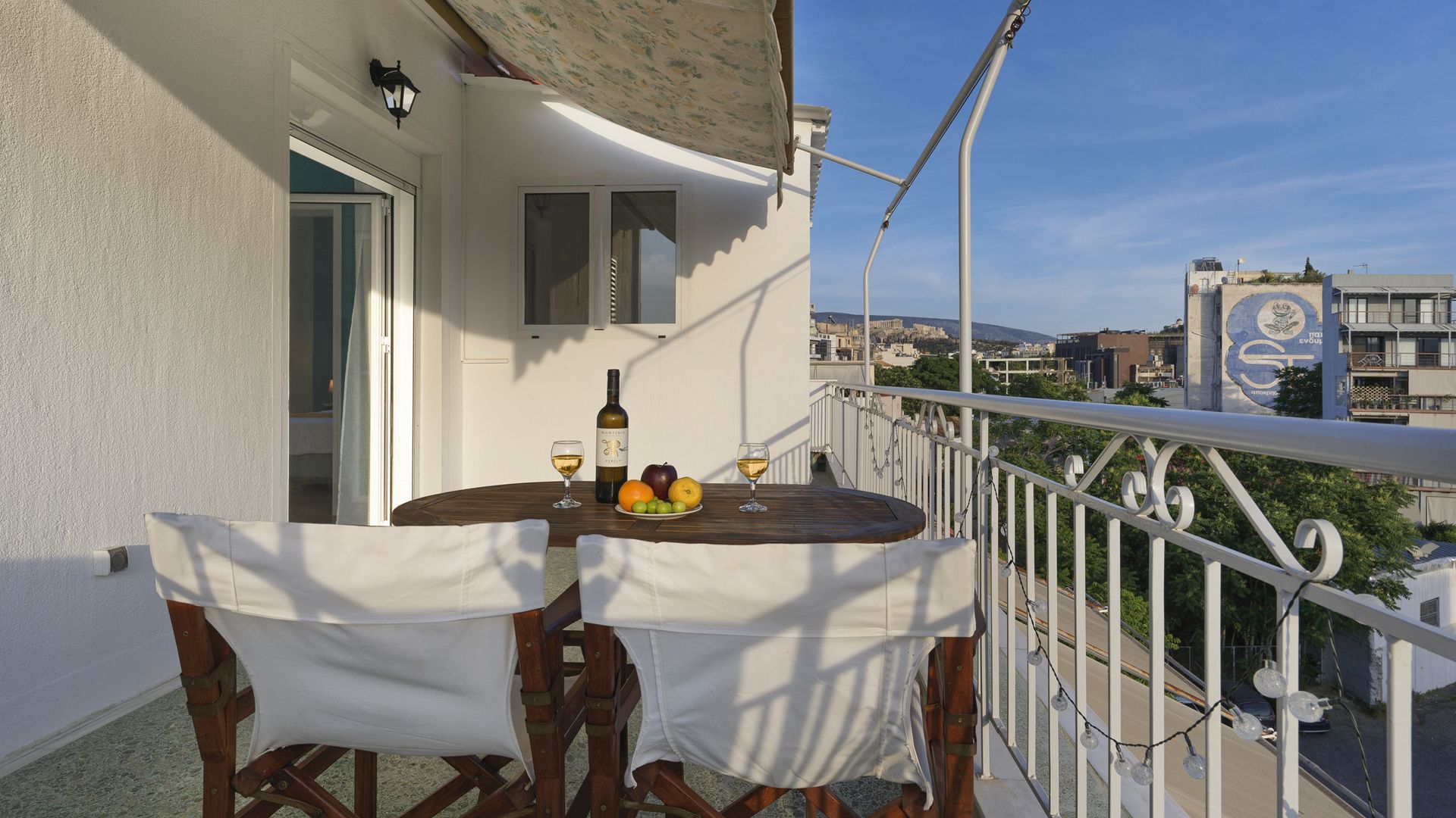 Acropolis view top floor apartment photo 5