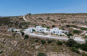 Panoramic three villa complex with helipad 