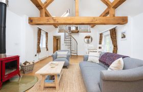 Oak Beams & Spiral Stairs