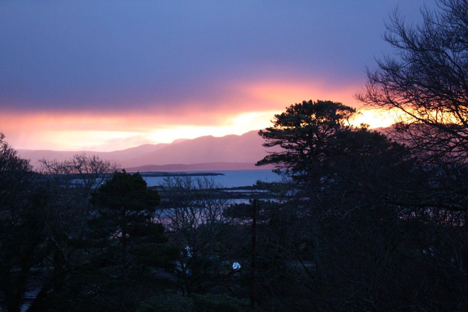 Sunrise from Westcove House Terrace
