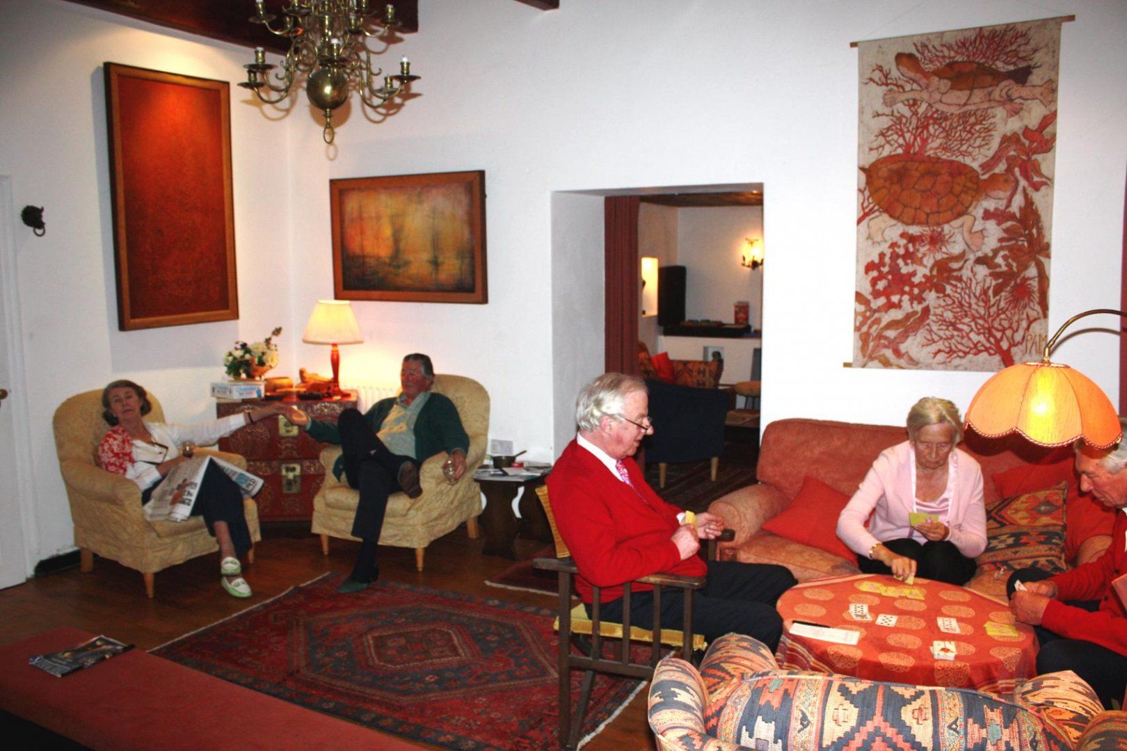 Westcove House - Evening relaxation!