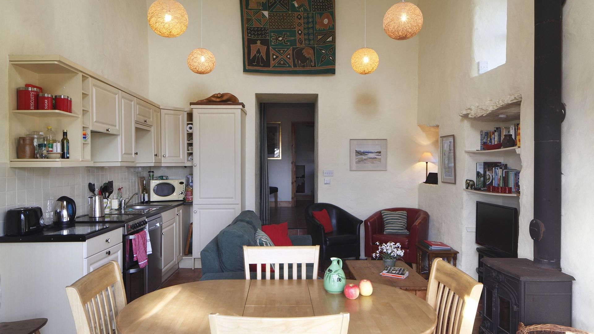 Garden Cottage - Living area