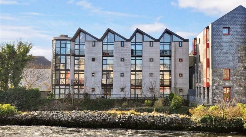Modern apartment building in Galway similar to the rental property in dispute