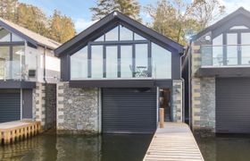 Boathouse on the Lake