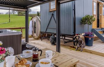 Log Cabin in South Wales